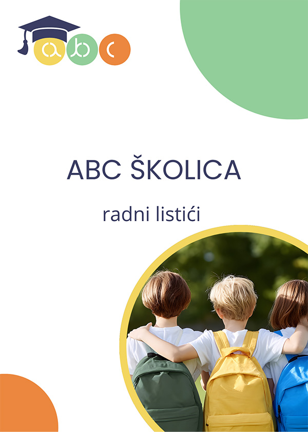 ABC školica - Radni listić